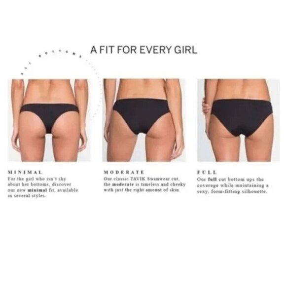 NWT Tavik Ali Mini Swim Bottom in Rust - Extra Small - Picture 5 of 7